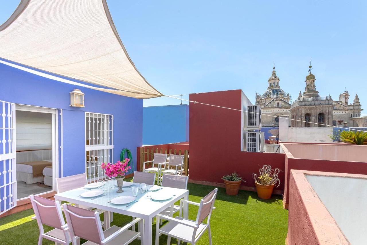 Genteel Home Salvador Terrace Sevilla Kültér fotó