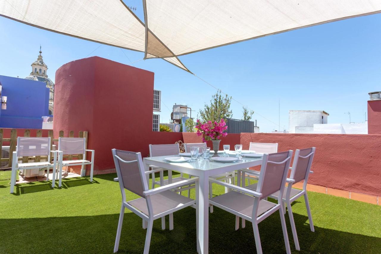 Genteel Home Salvador Terrace Sevilla Kültér fotó